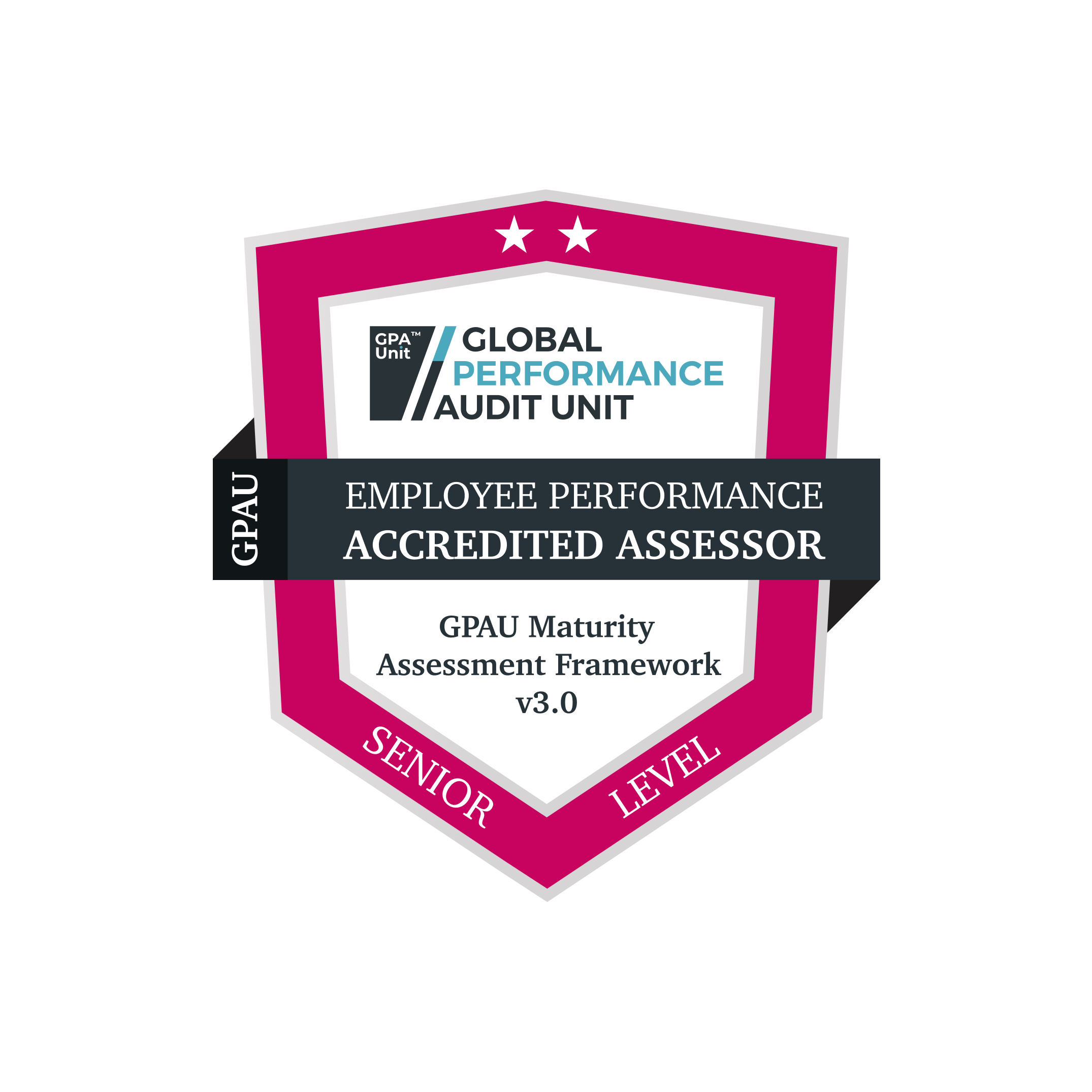 Accredited Assessor Badges 04 Employee Performance 02 Senior Level badge